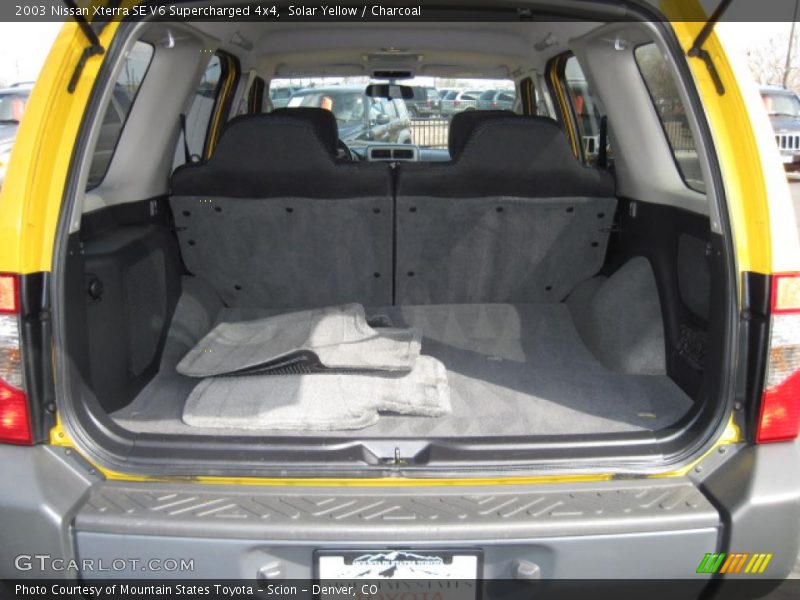 Solar Yellow / Charcoal 2003 Nissan Xterra SE V6 Supercharged 4x4