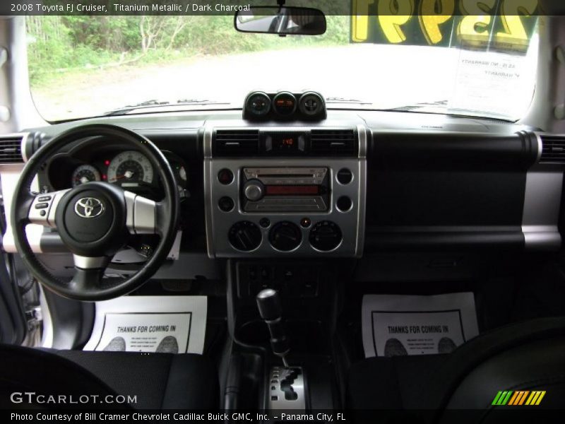 Titanium Metallic / Dark Charcoal 2008 Toyota FJ Cruiser