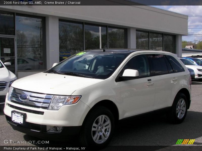 Creme Brulee / Charcoal 2008 Ford Edge SEL AWD