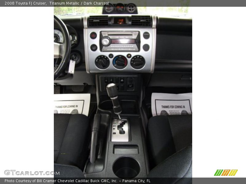 Titanium Metallic / Dark Charcoal 2008 Toyota FJ Cruiser