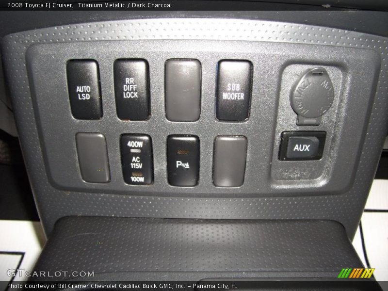 Titanium Metallic / Dark Charcoal 2008 Toyota FJ Cruiser