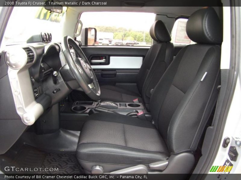 Titanium Metallic / Dark Charcoal 2008 Toyota FJ Cruiser