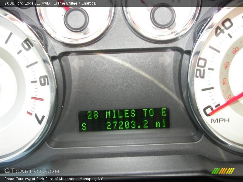 Creme Brulee / Charcoal 2008 Ford Edge SEL AWD