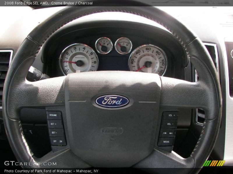 Creme Brulee / Charcoal 2008 Ford Edge SEL AWD
