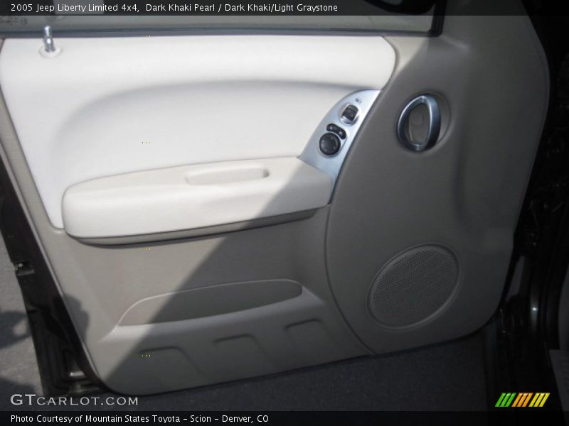 Dark Khaki Pearl / Dark Khaki/Light Graystone 2005 Jeep Liberty Limited 4x4
