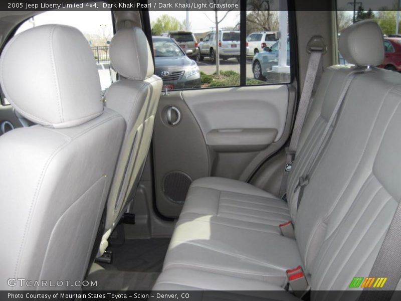 Dark Khaki Pearl / Dark Khaki/Light Graystone 2005 Jeep Liberty Limited 4x4