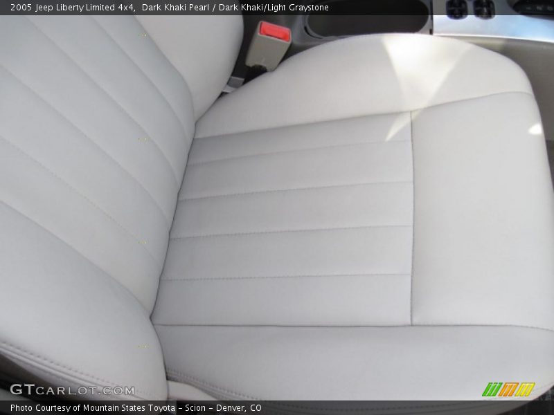 Dark Khaki Pearl / Dark Khaki/Light Graystone 2005 Jeep Liberty Limited 4x4