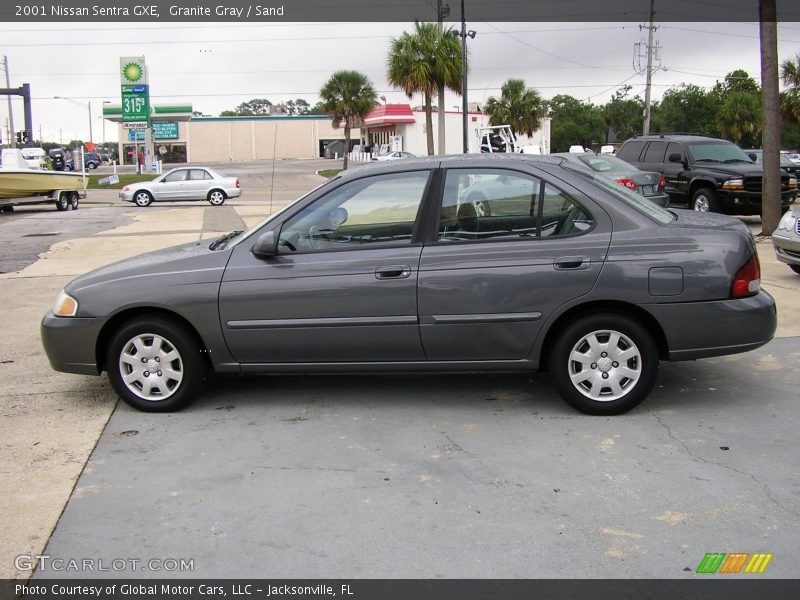 Granite Gray / Sand 2001 Nissan Sentra GXE