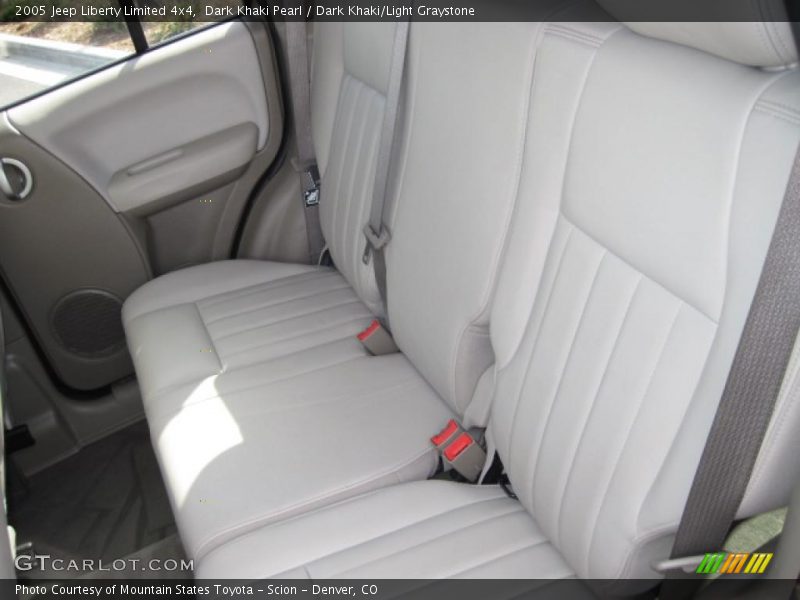 Dark Khaki Pearl / Dark Khaki/Light Graystone 2005 Jeep Liberty Limited 4x4