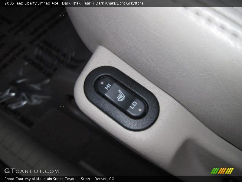 Dark Khaki Pearl / Dark Khaki/Light Graystone 2005 Jeep Liberty Limited 4x4