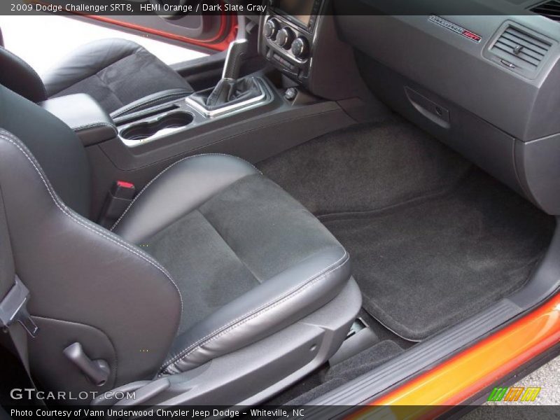 HEMI Orange / Dark Slate Gray 2009 Dodge Challenger SRT8