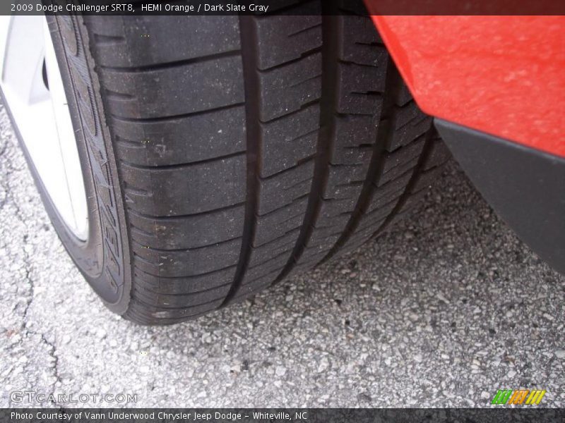 HEMI Orange / Dark Slate Gray 2009 Dodge Challenger SRT8