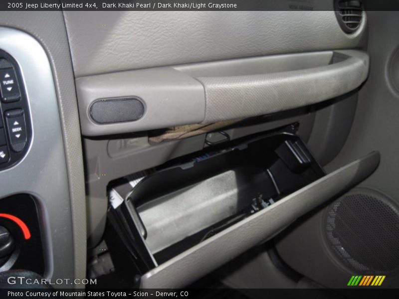 Dark Khaki Pearl / Dark Khaki/Light Graystone 2005 Jeep Liberty Limited 4x4
