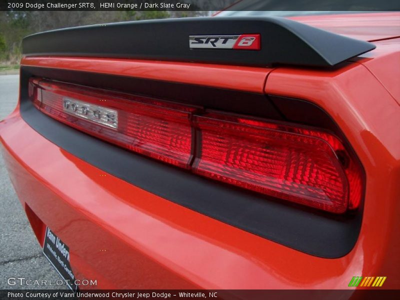 HEMI Orange / Dark Slate Gray 2009 Dodge Challenger SRT8