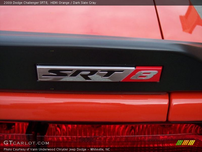 HEMI Orange / Dark Slate Gray 2009 Dodge Challenger SRT8
