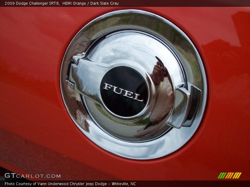HEMI Orange / Dark Slate Gray 2009 Dodge Challenger SRT8