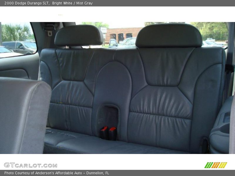 Bright White / Mist Gray 2000 Dodge Durango SLT