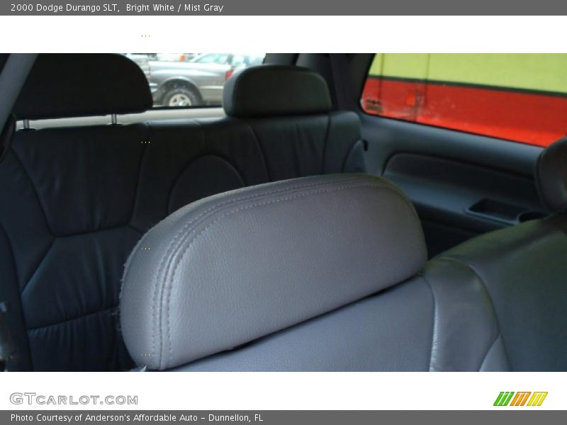 Bright White / Mist Gray 2000 Dodge Durango SLT