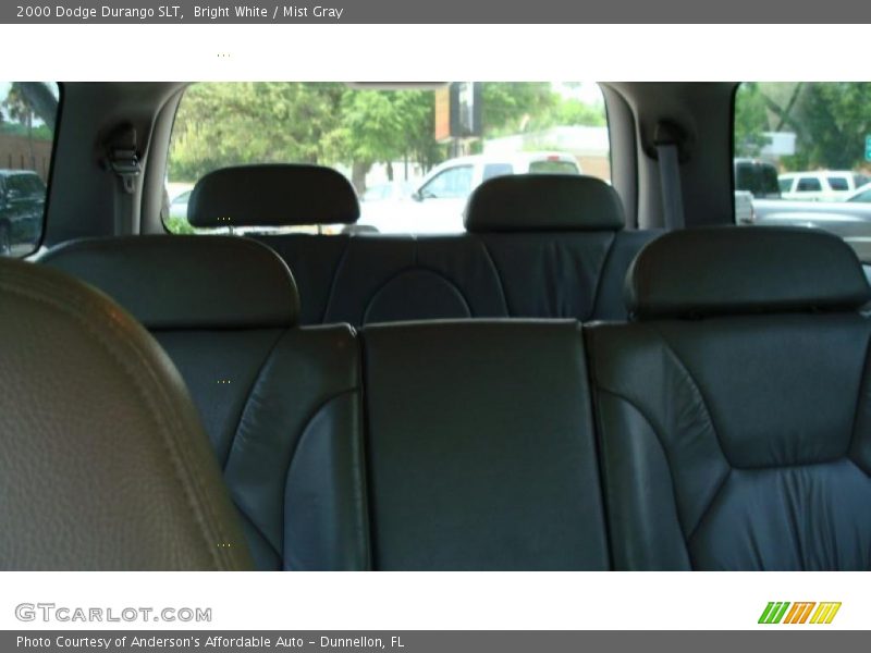 Bright White / Mist Gray 2000 Dodge Durango SLT