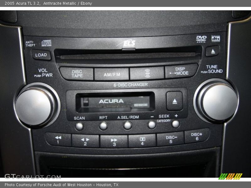 Anthracite Metallic / Ebony 2005 Acura TL 3.2
