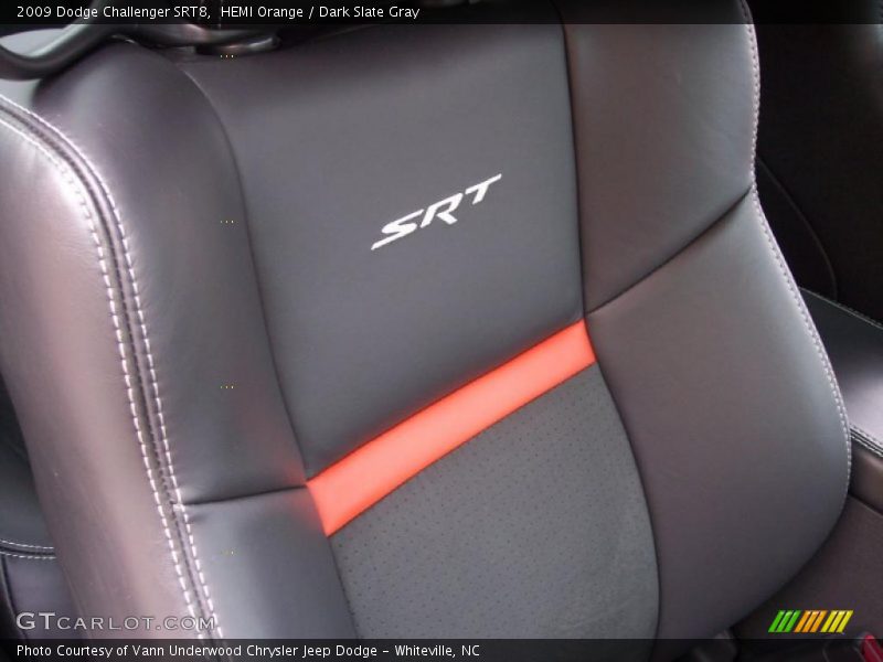 HEMI Orange / Dark Slate Gray 2009 Dodge Challenger SRT8