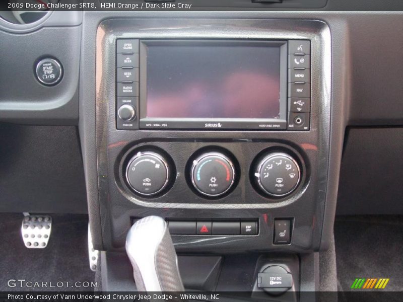 HEMI Orange / Dark Slate Gray 2009 Dodge Challenger SRT8