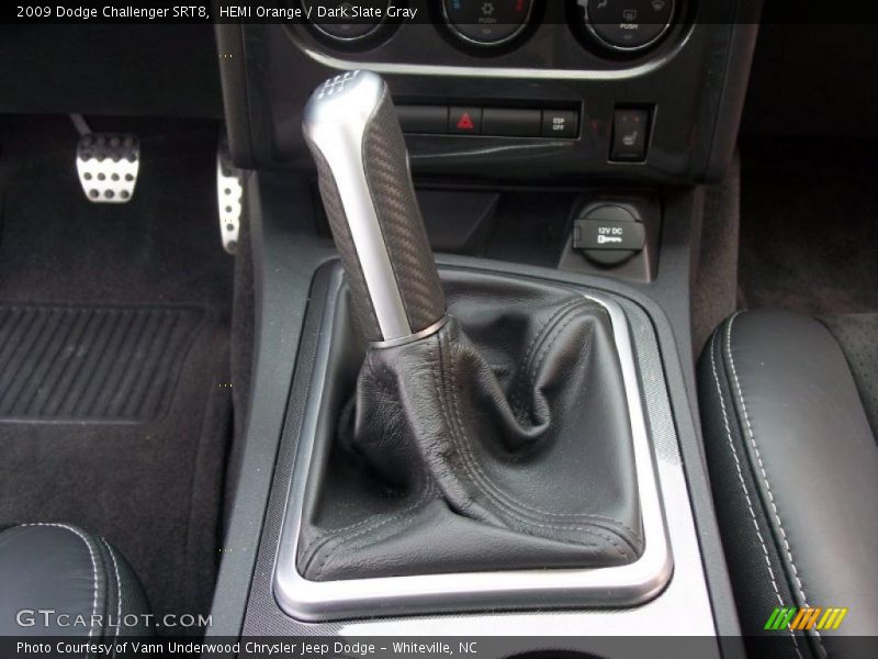 HEMI Orange / Dark Slate Gray 2009 Dodge Challenger SRT8