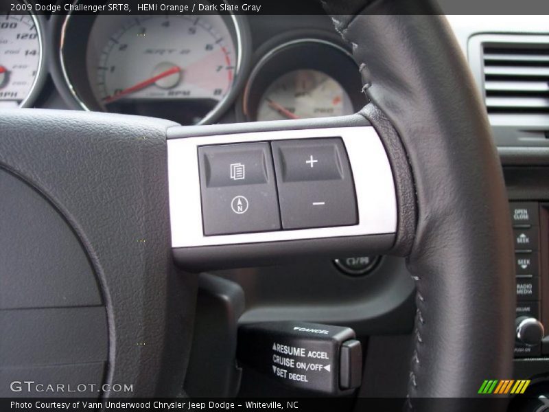 HEMI Orange / Dark Slate Gray 2009 Dodge Challenger SRT8