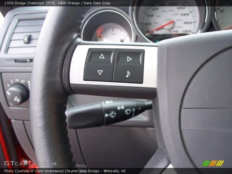 HEMI Orange / Dark Slate Gray 2009 Dodge Challenger SRT8