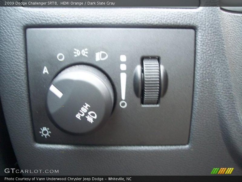 HEMI Orange / Dark Slate Gray 2009 Dodge Challenger SRT8
