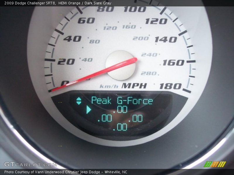 HEMI Orange / Dark Slate Gray 2009 Dodge Challenger SRT8
