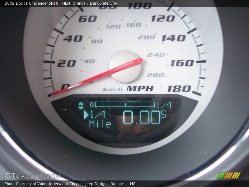 HEMI Orange / Dark Slate Gray 2009 Dodge Challenger SRT8