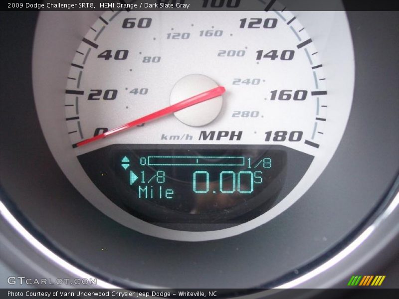 HEMI Orange / Dark Slate Gray 2009 Dodge Challenger SRT8