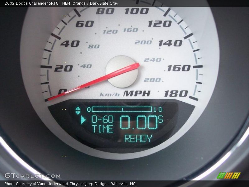 HEMI Orange / Dark Slate Gray 2009 Dodge Challenger SRT8