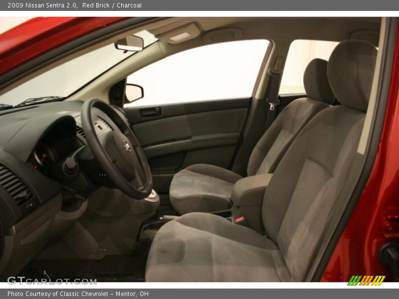 Red Brick / Charcoal 2009 Nissan Sentra 2.0