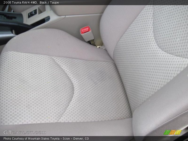 Black / Taupe 2008 Toyota RAV4 4WD