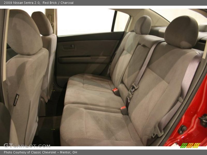 Red Brick / Charcoal 2009 Nissan Sentra 2.0