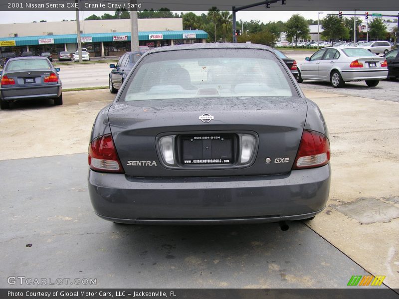 Granite Gray / Sand 2001 Nissan Sentra GXE