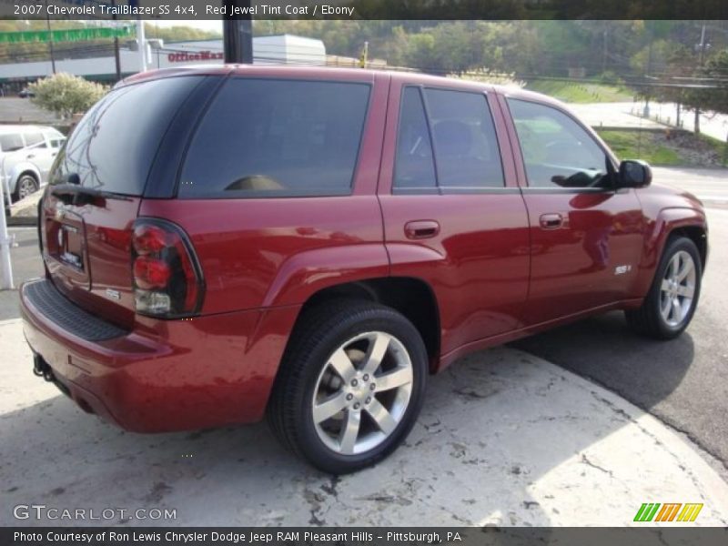 Red Jewel Tint Coat / Ebony 2007 Chevrolet TrailBlazer SS 4x4