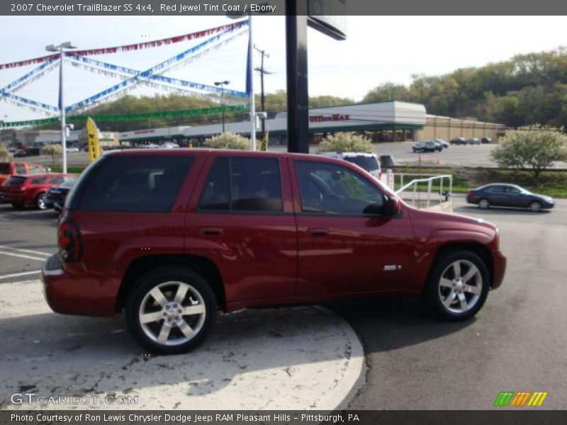 Red Jewel Tint Coat / Ebony 2007 Chevrolet TrailBlazer SS 4x4