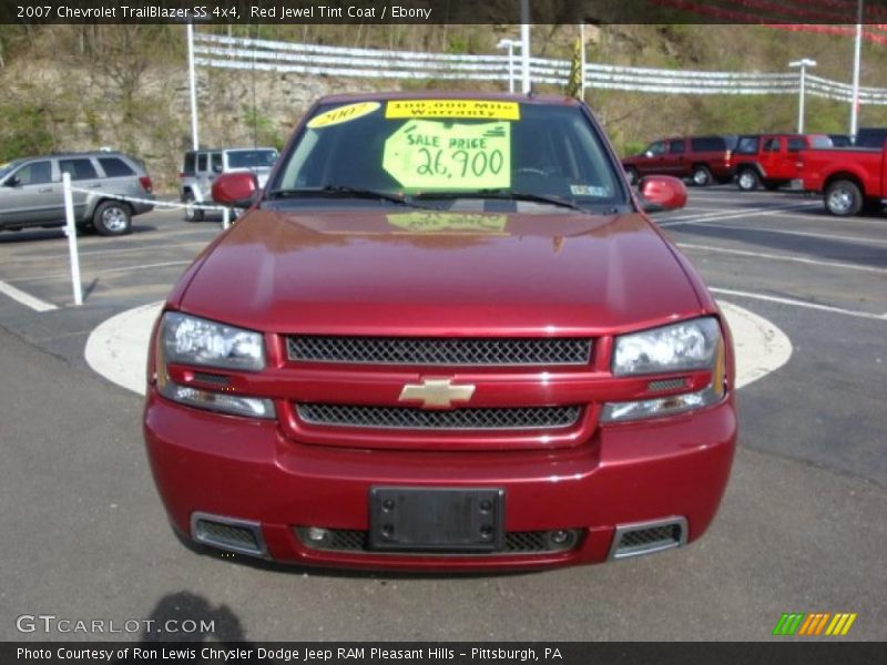 Red Jewel Tint Coat / Ebony 2007 Chevrolet TrailBlazer SS 4x4