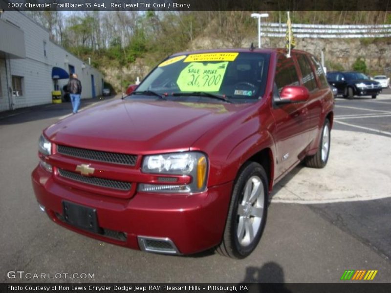 Red Jewel Tint Coat / Ebony 2007 Chevrolet TrailBlazer SS 4x4