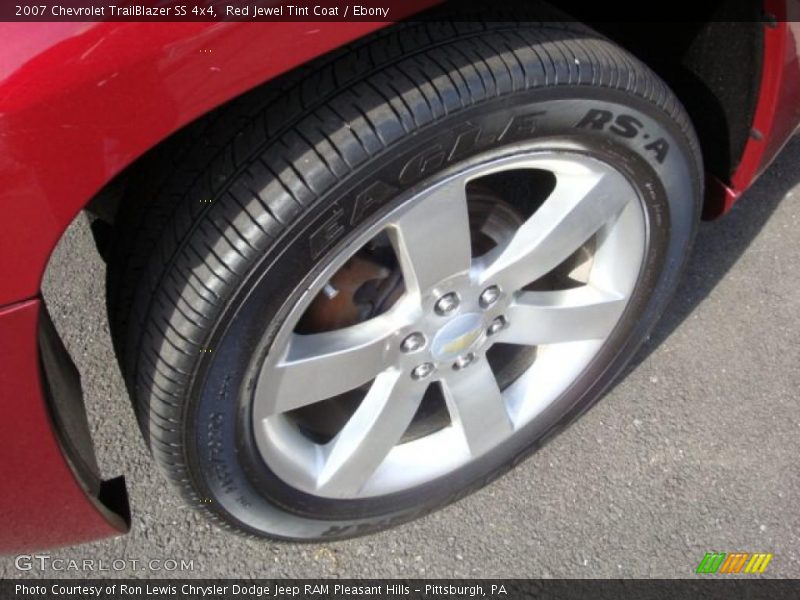 Red Jewel Tint Coat / Ebony 2007 Chevrolet TrailBlazer SS 4x4