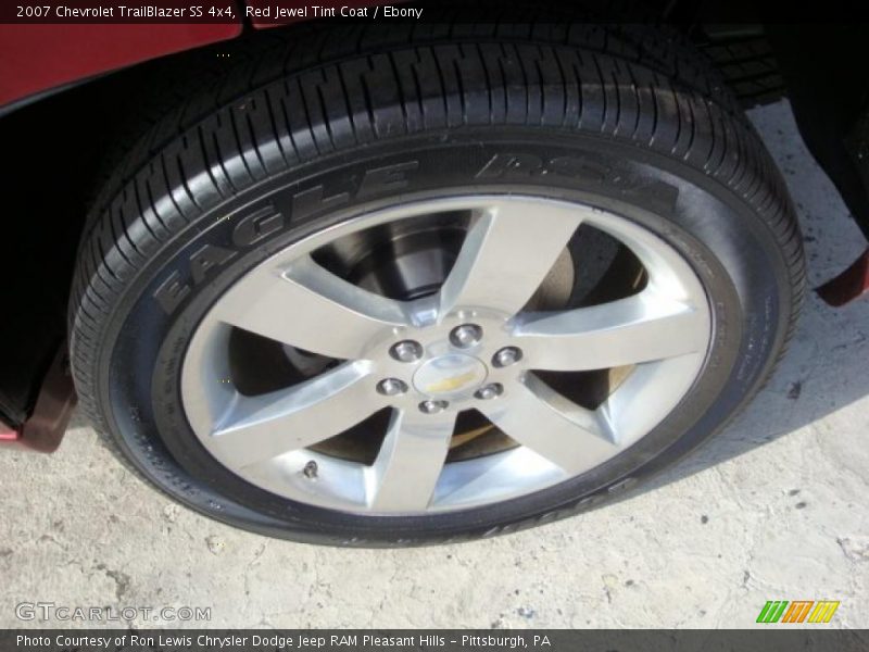 Red Jewel Tint Coat / Ebony 2007 Chevrolet TrailBlazer SS 4x4