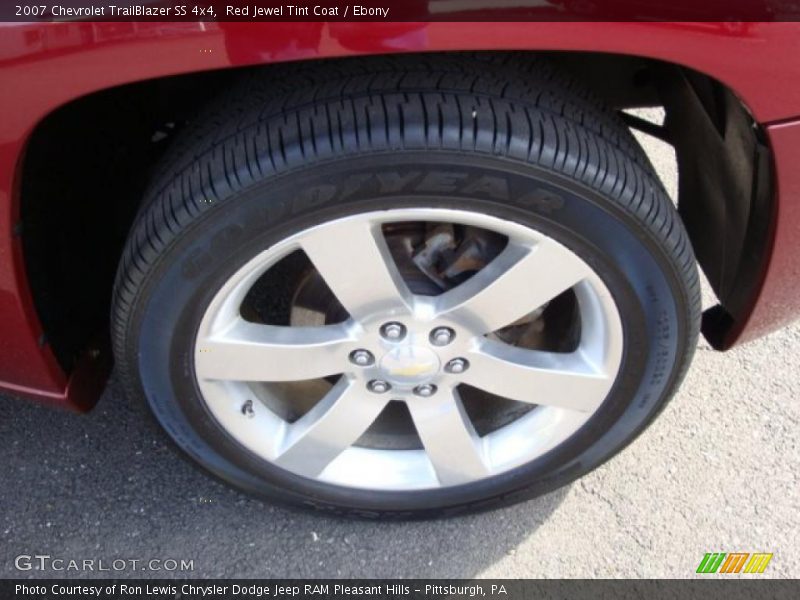 Red Jewel Tint Coat / Ebony 2007 Chevrolet TrailBlazer SS 4x4