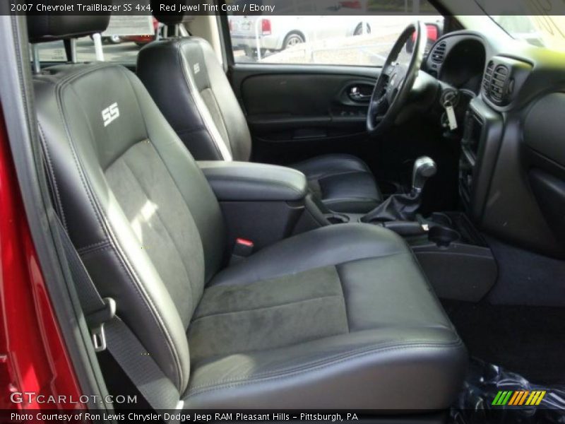 Red Jewel Tint Coat / Ebony 2007 Chevrolet TrailBlazer SS 4x4