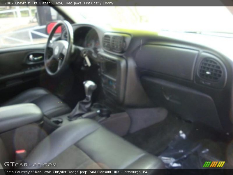 Red Jewel Tint Coat / Ebony 2007 Chevrolet TrailBlazer SS 4x4