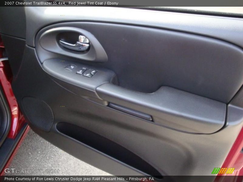 Red Jewel Tint Coat / Ebony 2007 Chevrolet TrailBlazer SS 4x4