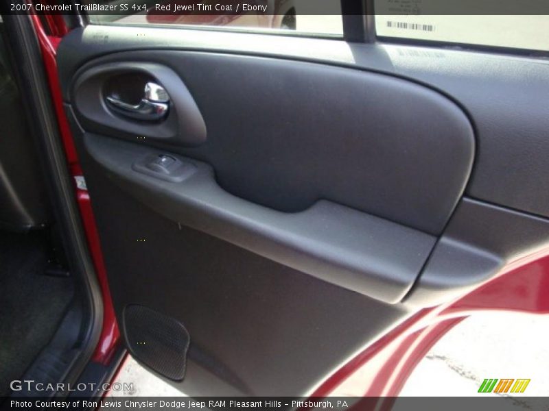 Red Jewel Tint Coat / Ebony 2007 Chevrolet TrailBlazer SS 4x4