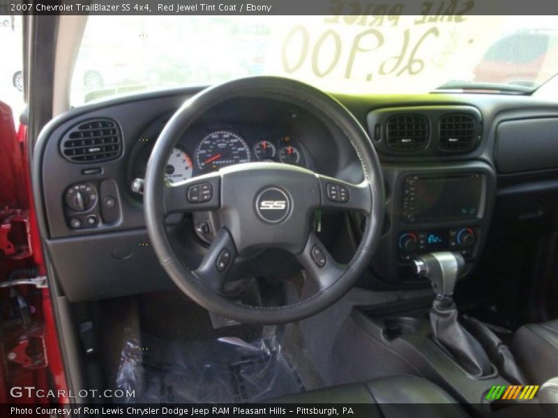 Red Jewel Tint Coat / Ebony 2007 Chevrolet TrailBlazer SS 4x4